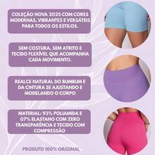 Selene Seamless And Non-Transparency Shorts Sport Academia New Collection 2025 - 玫紅色 - 查看 10