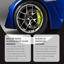 rayhong Tire Protection Wax Long-Lasting Shine Dust Repellent For Car Wheels Helps Maintain Tire Appearance Reduce Dirt Buildup Safe For All Tire Types Car Tyre Retreading Wax - Black - View 5