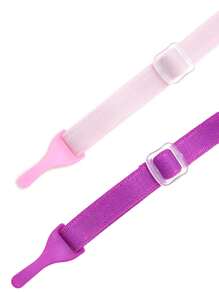 2 piezas Cordón ajustable con hebilla elástica para gafas de niños, accesorio anti-caída