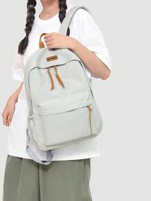 Mochila estilo coreano para niñas escolares, estudiantes de secundaria, estudiantes de primaria de 3.° a 6.° grado, estudiantes universitarias lindas, bolso de hombro - Multicolor - Ver 3