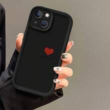 Lucky Heart Ladder Simple Phone Case For IPhone 11 12 13 14 Pro Max - Transparent Without Image - View 2