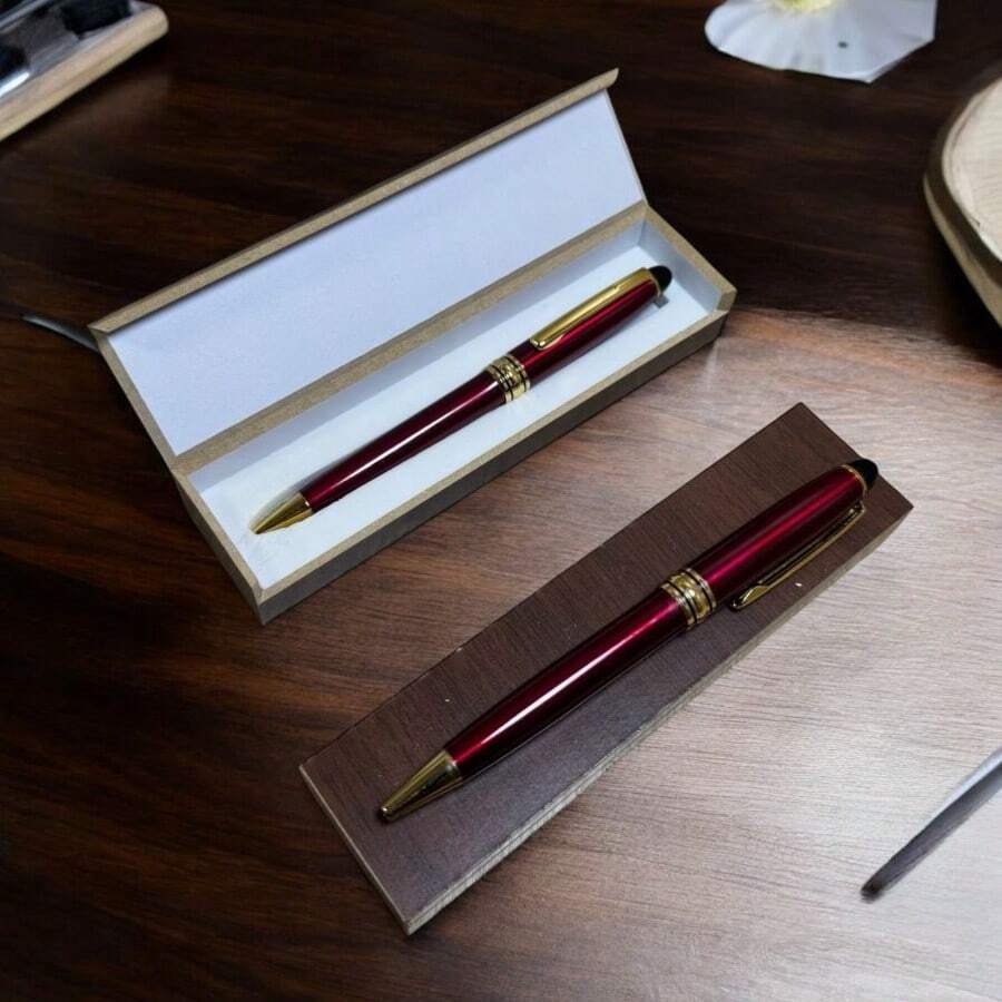 Metal Ballpoint Pen With Case Back To School - JD405 - View 1