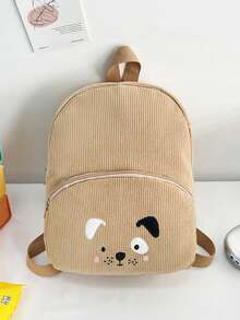1PC Cute Children's Personalized Corduroy Customized Animal Backpack, Animal Backpack Can Be Customized Name, Suitable For Children's School Backpack | Back To School Gift, Creative Children's Day Gift, Children's Travel Backpack, Leisure Backpack, Perfect Gift Between Friends, Suitable For Daily Use,Multi-Functional,Ornamental,Letter,Stylish,Modern,Colorful,Cute,Adorable,Casual,Custom,Personalised,Unique,Customized,Ideal Gifts For Him,Ideal Gifts For Her - Type 1 - View 10