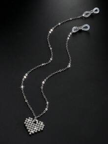 1 件/1 对时尚女士流苏乳头吊坠，优雅女士仿珍珠流苏双乳头链配花朵吊坠，性感女士乳头链 - 彩色 - 查看 14