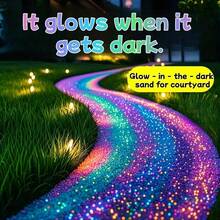 500pcs Glow In The Dark Pebbles, Glowing Garden Stones, Luminous Stones For Outdoor Decoration, Garden, Lawns, Courtyards, Aquariums, Trails, Fish Tanks, Walkway, Driveway, Plant Pots, Bonsai Paths Decoration,Glow Rocks For Aquarium, Road, Wedding Decoration - Many - View 3