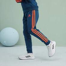 Adidas Young Boy Comfortable Sports Training Mixed Color Cuff Pants
