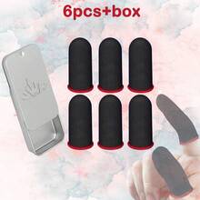 Carbon Fiber Gaming Finger Sleeves – Touchscreen Compatible, Breathable & Anti-Sweat – Includes Metal Case – Perfect For Mobile Gamers Seeking Precision & Accuracy - Multicolor - View 10