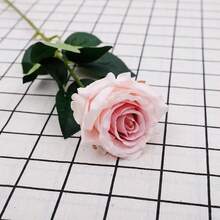 1PC/2PCS玫瑰，仿真多色玫瑰，用于婚礼装饰，派对装饰，人造玫瑰，手工花束，塑料花，情侣礼物，以及各种节日，婚礼装饰，节日派对桌面装饰，家居装饰，情侣表达，桌面花束