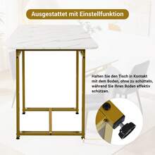 Sairedel Dining Tables - Gold - View 4