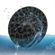 Cow Leopard Print Style 2 Pieces Car Cup Holder Coaster - Anti Slip, 2.8-Inch Made Of Natural Rubber, Washable, Weighing 15 Grams Per Piece, Perfect For Car Interior Accessories - Suitable For Car Owners - Suitable For Daily Use - An Excellent Gift For Car Enthusiasts - Multicolor - View 4