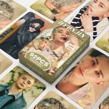 Kpop Skz+Seventenn Aespa Chan,L Ee Know,Changbin,,,S Eungmin,I.N, 人气组合应援卡, K-POP 收藏卡, 新款贺卡, 卡片收藏展示, 流行音乐周边, 盒装装饰卡