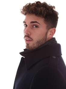 Abrigo Antony Morato Negro MMCO00741 FA500047