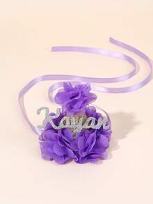 1 pieza Sombrero de cumpleaños personalizado con decoración para niñas, sombrero de cumpleaños de triángulo con brillo y nombre personalizado, sombrero cono de fiesta de cumpleaños con nombre personalizado, sombrero de cumpleaños rosa, azul, púrpura lindo para decoración de fiesta de cumpleaños, regalos de cumpleaños, accesorios para el cabello de niños - Multicolor - Ver 10