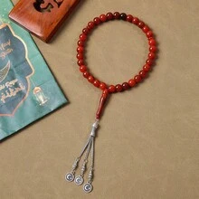 Popular 33 Beads Muslim Prayer Chain Handmade Middle East Style Bracelet - Multicolor - View 15
