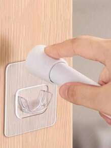 1/2pcs Punch-Free Multi-Functional Telescopic Rod, Simple Installation, Perfect For Bathroom Shower Curtain Rod, Balcony Drying Rod, Wardrobe Hanging Clothes Rod, Door Window Hanging Curtain Rod, Curtain Rod Holder, Bathroom Accessories Home Bathroom Decor Summer