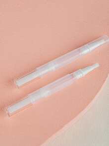 Bút sơn móng tay có thể nạp lại 3/5ml | Bút thoa son bóng | Ống đựng serum dưỡng mi | Bút dưỡng móng | Bình đựng tinh dầu | Dụng cụ trang điểm cầm tay, thích hợp cho làm đẹp tại nhà, salon, chăm sóc cá nhân và các hoạt động thẩm mỹ khác. - Trong sáng - Xem 10