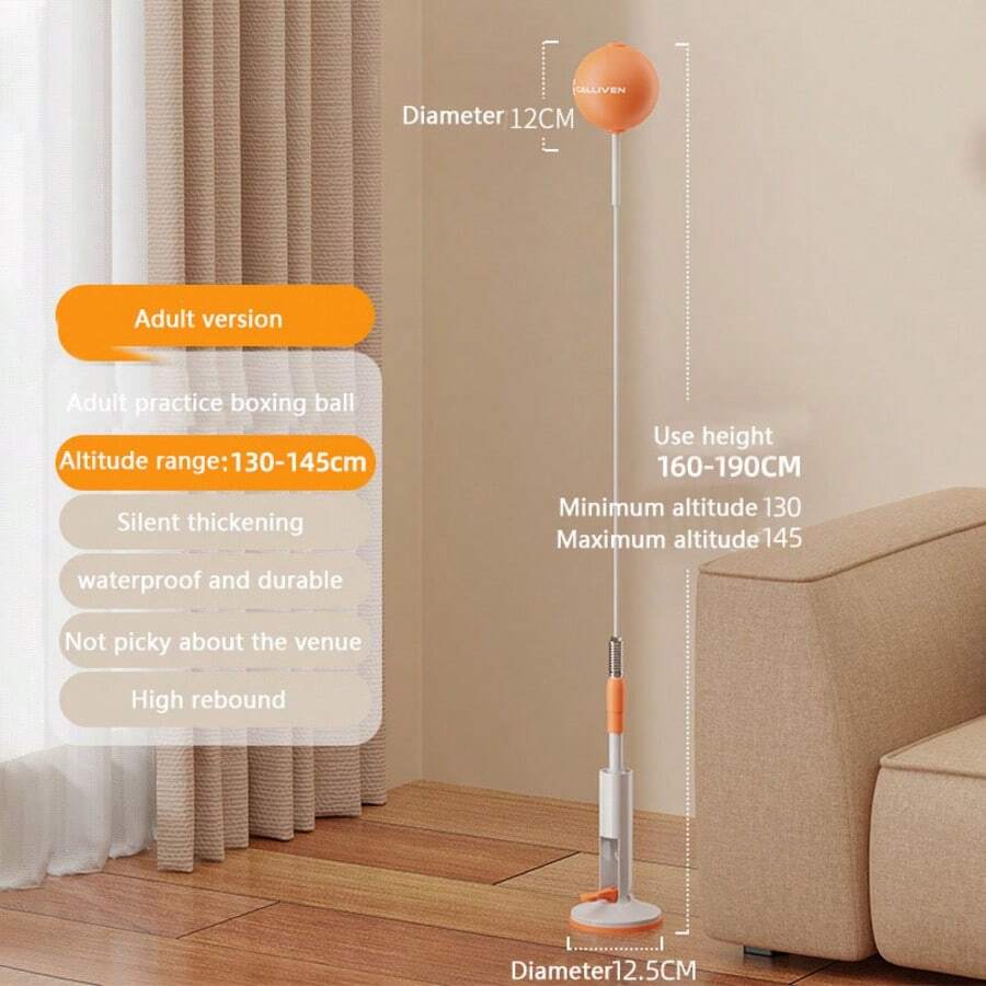 Indoor Freestanding Punching Ball, Handy Speed Bag For Martial Arts Training, Boxing Reflex Ball Practice