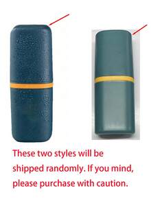 Portable Couple Travel Toothbrush Cup, Wash Cup, Household Bathroom Storage Box, Tooth Tank, Mouthwash Cup, Travel Toothbrush Case, Rinsing Cup, And Toothpaste Holder - Alcohol-Free, Compact Design, Perfect For Oral Care On The Go.Couple Supplies,Outdoor Business Travel Supplies Box,Valentine's Day Gift - Multicolor - View 11