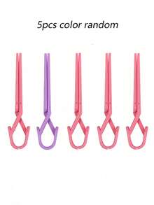 5件/10件/15件/20件颜色随机定型夹工具美甲溢肉包夹定位光疗胶美甲防溢辅助工具