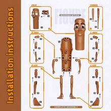 Tungtungtung Sahur 娃娃吊坠、Internet MEME 组装小雕像、意大利 Brainrot 动物模型钥匙扣 - 彩色 - 查看 12