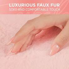 Carbella Suave de Piel de Oveja Rosa Rosa Cubiertas de Asiento Delantero de Piel sintetica de 2 Paquetes para Autos con Toque Suave y Lujoso Lindas Cubiertas Interiores automotrices para Camiones - Pielrosasuave - Ver 4