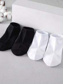 2/5/10 pares de meias esportivas masculinas, meias brancas estilo barco, respiráveis e que absorvem a umidade, tênis, badminton, corrida, basquete