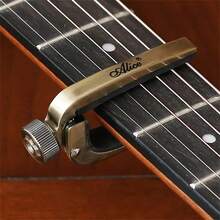 Metal Guitar Capo For Acoustic Guitar Adjustable Tension Guitar Accessories - Nhiều màu - Xem 12