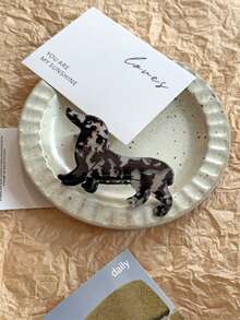 1pc Unique Pet Dog Corgi/Shepherd Shaped Hair Claw Clip, New Design For Women, Hairstyle Decor, Holiday Gift Fall Hair Accessories Autumn Hair Clips Leopard Print Hair Clutch Fashion Clips For Hair Elegant Winter For Vacation Outfits Woman