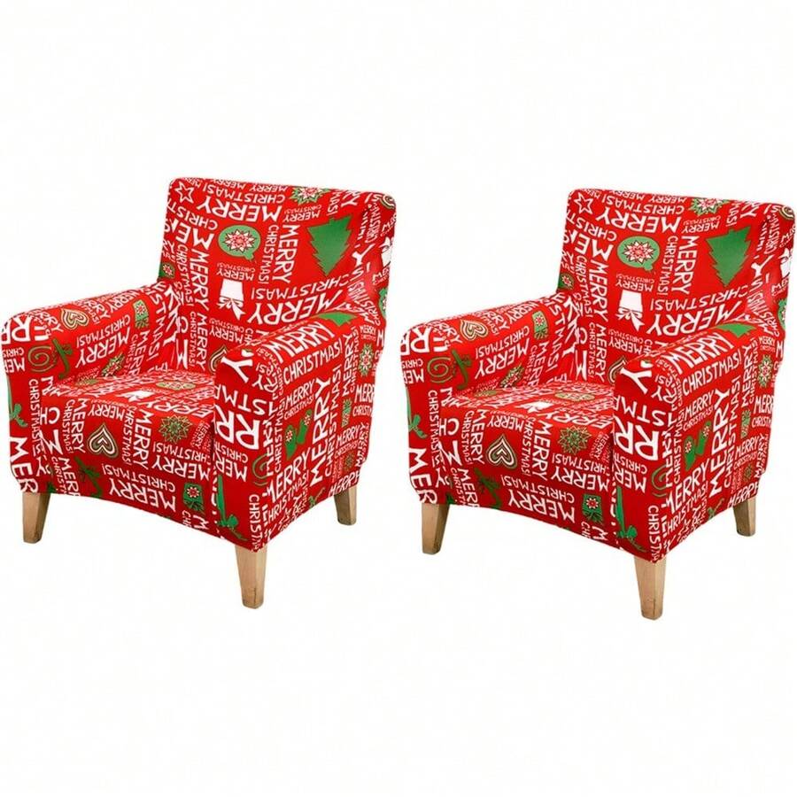 Local Delivery - Banquet Armchair Slipcover Printed Chair Covers With Arms Stretch Club Chair Slipcover Soft Armchair Sofa Covers Anti-Slip Furniture Protector For Dogs Pets Home Living Room Decor, 14 - 43 - 查看 1