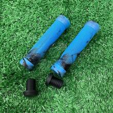 2pcs Soft Rubber Bicycle Handle Grip Covers, Dual-Tone Anti-Slip Ergonomic Design, Fits 138mm Diameter Handlebars For Mountain Bike, BMX, Scooter - Enhances Grip And Comfort, Handlebar Accessory, MTB Equipment, Easy To Hold - Multicolor - View 5