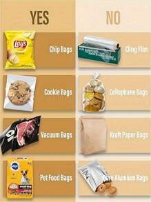 1 Pcs Mini Bag Sealer With Cutter And Magnetic Adsorption - Rechargeable Handheld Heat Sealer Machine For Keeping Food Fresh And Snacks Crispy