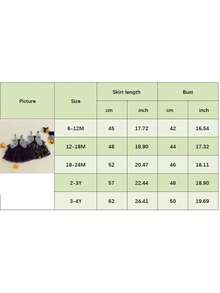 Halloween Butterfly Halter Dress For Girls - Black - View 8