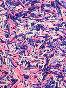 100g de Chispas para decorar pasteles, postres y repostería - Decoraciones para helados, magdalenas, donas, trufas, macarrones, waffles, paletas, fondant y mesas de postres | Suministros para fiestas de bricolaje para cumpleaños, bodas, Navidad, Día de San Valentín, Día de la Madre - Multicolor - Ver 17