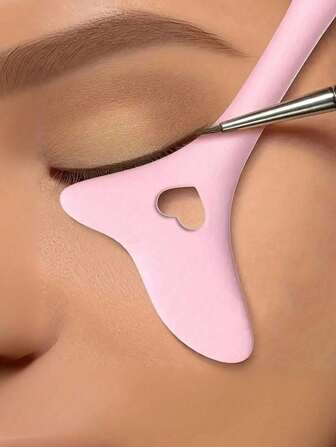 多功能眼线模板，1个硅胶可重复使用防水工具，适用于眼线笔、化妆刷、印章、削笔器，可打造猫眼、烟熏眼妆、小斜角眼线，辅助眼线模具引导模板，快速轻松化妆，适合初学者，可用于眼影线、凝胶眉膏等，黑色，化妆品，便宜，房间装饰，梳妆台，旅行，卧室，化妆配件，便宜，圣诞礼物，化妆品，化妆工具，便宜货，礼物，女士礼物，圣诞礼物