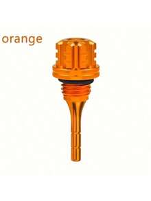 1pc Motorcycle Modification Aluminum Alloy CNC Hexagonal Oil Dipstick, Multiple Color Options - one-size - View 6