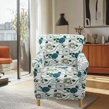 Local Delivery - Banquet Armchair Slipcover Printed Chair Covers With Arms Stretch Club Chair Slipcover Soft Armchair Sofa Covers Anti-Slip Furniture Protector For Dogs Pets Home Living Room Decor, 14 - 26 - 查看 2
