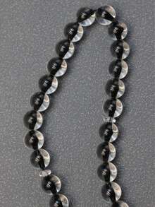 1 件/3 件经典黑蓝色 10 毫米 45 颗珠子手链，时尚念珠手链 - 彩色 - 查看 4