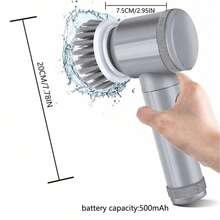 Multifunctional Cordless Electric Cleaning Brush, Kitchen Dish Scrubber, Bathroom Sink Tile Electric Cleaning Tool