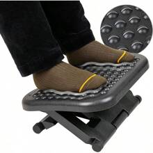 Reposar pie ergonómico, alivio de presión para mayor comodidad, espalda y cuerpo, 1 paquete, negro - 1 paquete - Ver 11