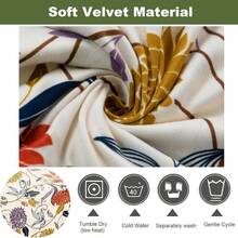 Local Delivery - Banquet Armchair Slipcover Printed Chair Covers With Arms Stretch Club Chair Slipcover Soft Armchair Sofa Covers Anti-Slip Furniture Protector For Dogs Pets Home Living Room Decor, 14 - 50 - 查看 4