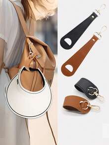 1/2/5件旅行包帽夹挂在手提包、背包、旅行箱包背包中，户外旅行沙滩帽配套配件，新面料无弹力帽夹，户外旅行草帽夹，便携式帽子伴侣包夹，旅行必备，节日送礼，送礼必选 - 彩色 - 查看 2