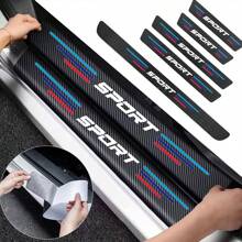 9 buc benzi de prag auto, impermeabile, pentru ușă, pedală de bun venit, protecție împotriva zgârieturilor, pentru BMW E90 E60 E87 X1 F48 X3 F25 G01 X5 E70