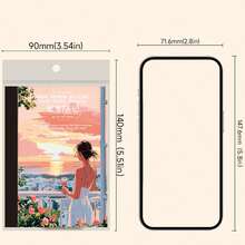 1 本 20 件旅行梦想记录系列贴纸书，女孩 PET 模切贴纸书，梦幻主题日记 DIY 装饰，回到学校