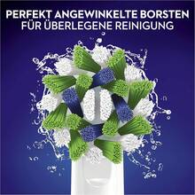 Oral-B Cross Action CleanMaximiser Replacement Electric Brush Heads (XXXL Pack-10 Count) Advanced Bristle Technology For A Superior Deep Clean, Color-Fading Bristles Signal When To Replace, Compatible With Most Oral-B Handles, Ideal For Families, Long-Term Use, Travel, Or Gifting To Health-Conscious Loved Ones - Clear - View 3