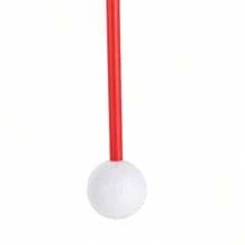 TFCFL Golf Swing Trainer Aid Golf Practice Swing Groover & Hitting Training Adjustable - Đen và đỏ - Xem 8