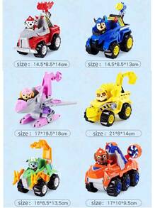 Spin Master ​ 恐龙救援单包装积木装甲战车 - 合金车辆，配有狗狗模型和神秘恐龙蛋（适合 3 岁以上儿童的礼物）​​