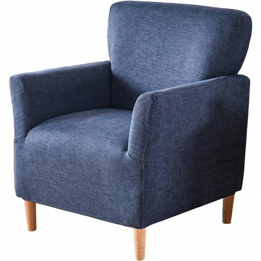 Local Delivery - Banquet Armchair Slipcover Printed Chair Covers With Arms Stretch Club Chair Slipcover Soft Armchair Sofa Covers Anti-Slip Furniture Protector For Dogs Pets Home Living Room Decor, 14 - 15 - 查看 1