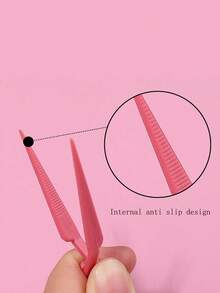 5件/10件/15件/20件颜色随机定型夹工具美甲溢肉包夹定位光疗胶美甲防溢辅助工具