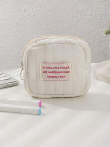 2/1 件时尚卫生巾收纳袋，防水化妆品旅行包，零钱包，青少年女孩和女士现金袋 - 完美的经期包！Lingge Pu 防水收纳袋，五种颜色可供选择，旅行必备品，假期，暑假，返校，学校用品包，女士旅行包，化妆包，旅行 - 彩色 - 查看 15