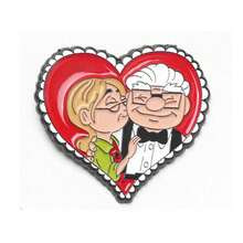 1 件装电影可爱狗胸针，卡通人物气球金属徽章背包，适用于学校办公室配饰衬衫夹克珠宝圣诞节万圣节 - 彩色 - 查看 20